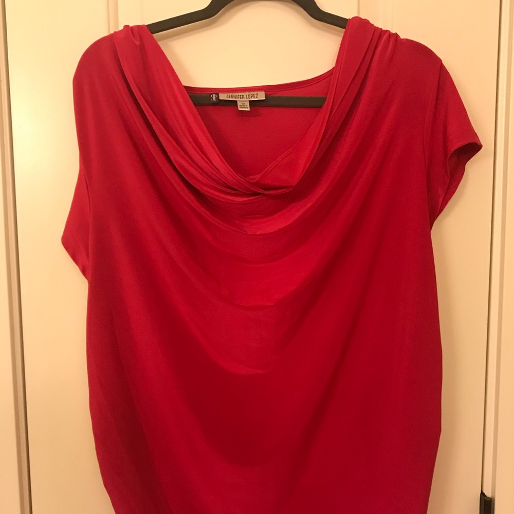 Pink Jennifer Lopez top